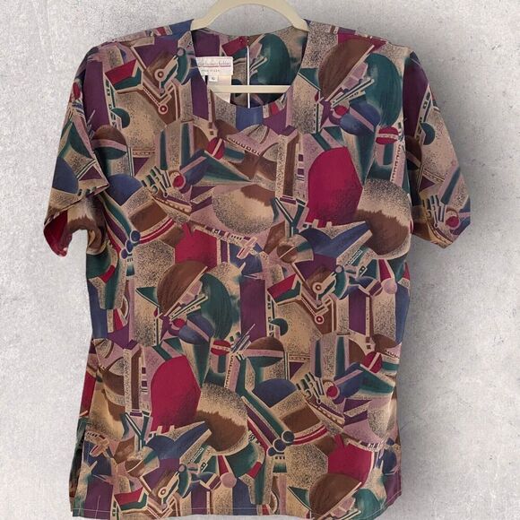 Prestige Business Fashions 2 Piece Top & Skort Set Size 6 - Picture 2 of 7